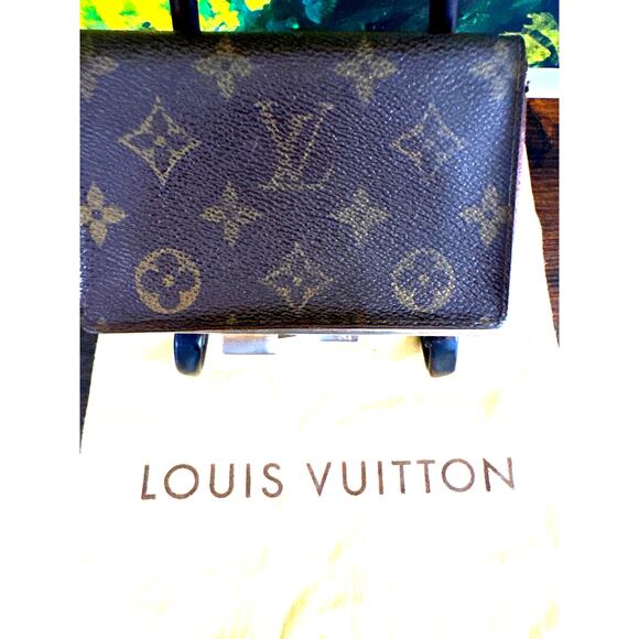 Louis Vuitton Kisslock Portefeuille Monogram Bifold Wallet and Dustbag - Picture 6 of 12